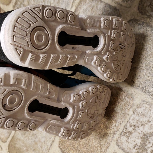 Adidas zx flux torsion color drip 9.5 us - Picture 3 of 4